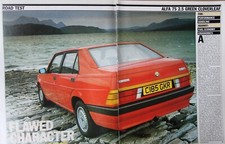 Original 1986 ALFA ROMEO 75
