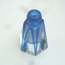 SCENT BOTTLE BLUE OVERLAY CUT