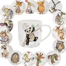 Ceramic Mug Bug Art Animals Collection Novelty Holiday Gift Ideas Coffee Cups