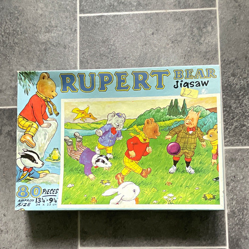 Rupert bear piece - bear, 80-piece
