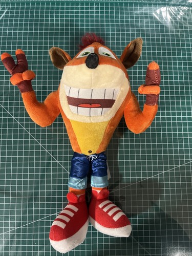 Crash bandicoot plush toy 34cm - plush,
