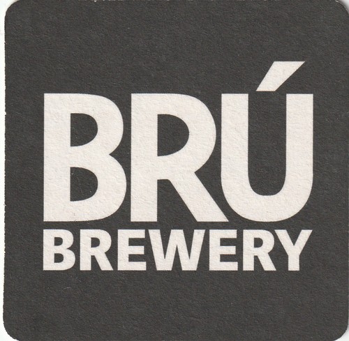 Beer mat bru brewery - beer,