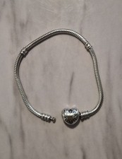 Pandora Sterling silver 925 ALE ME snake charm bracelet 18cm