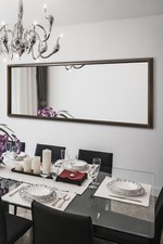 MirrorOutlet Large Solid Wood