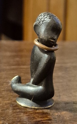 Signed whw bronze child for - signed,