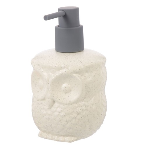 Cartoon owl soap dispenser - cartoon,