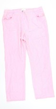 Ann Harvey Women’s Pink Trousers Size 16