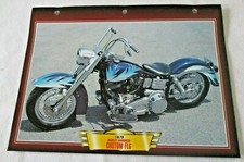 A Motor Bike Fact File ~ Harley Davidson Custom FLH