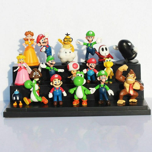 Pcs super mario - mario, figure