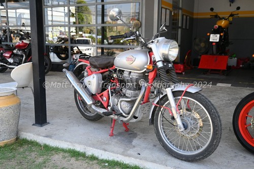 Motorcycle photo 12x8 royal - -,