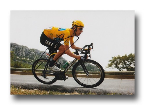 Bradley wiggins hand - wiggins, signed