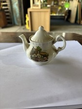 Miniature Teapot, Fine Bone