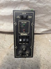 Elddis CP3V 12V Caravan Power Control Panel – Battery Selector, Pump/Light/Aux S