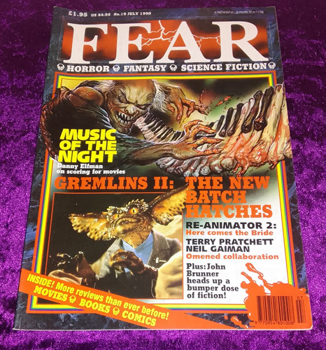 Fear magazine july 1990 - fear,