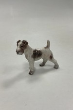 Dahl-Jensen Figurine Wirehaired Fox Terrier No. 1118
