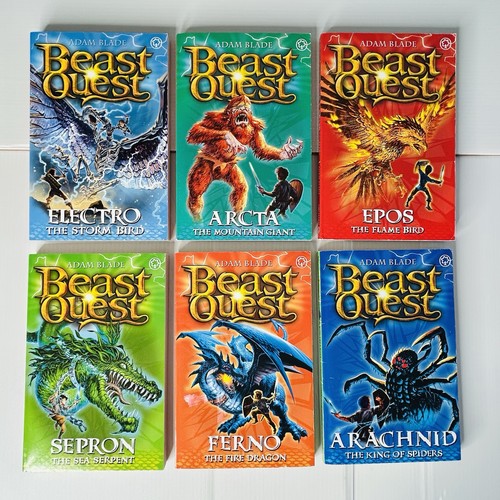 Beast quest books - bundle, x6