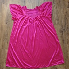Vintage 1XL Pink Floral Midi