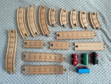 Brio Wooden Train Track Set Of