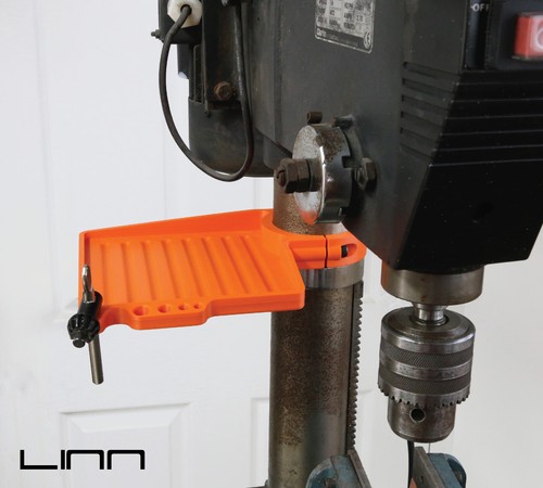 Drill bit storage shelf - drill,