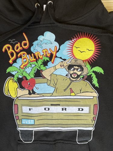 Bad bunny hoodie pickup truck - bunny,