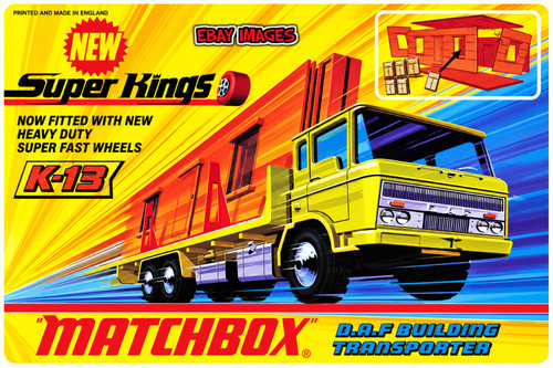 Matchbox superkings poster - matchbox, of
