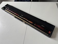 Rare BCE FU Cue Snooker Cue 2 piece Dragon Print in case 