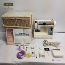 SINGER 324 FEATHERWEIGHT PLUS SEWING MACHINE WITH CASE & PEDAL PSU
