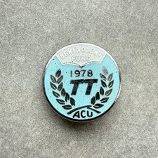 Isle man pin badge 1978 - tt,