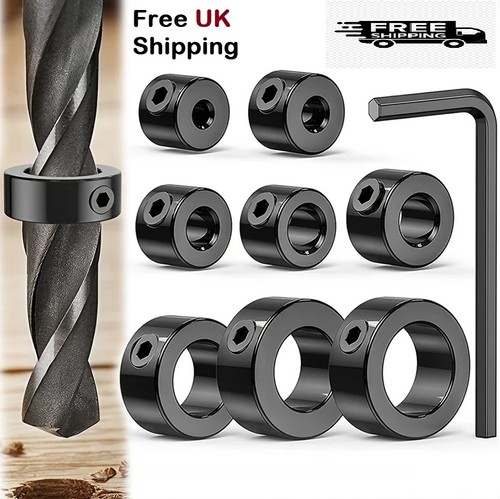 Depth stop collar drill - 8×,
