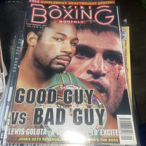 Boxing monthly september - boxing, 1997