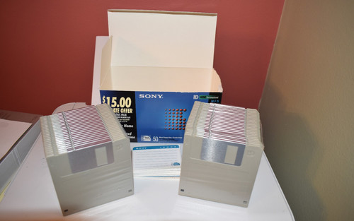 Sony 50mfd 2hd - 50mfd, diskettes