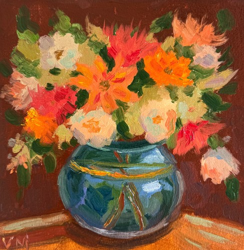 Wildflowers painting original - wildflowers,