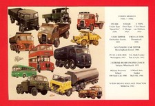 Truck & Bus Postcard ~ Foden