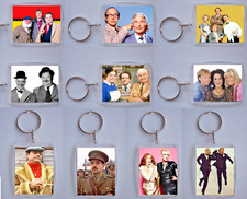 Comedy Series, Double Acts, Photo Keyring / bag tag, clear plastic,