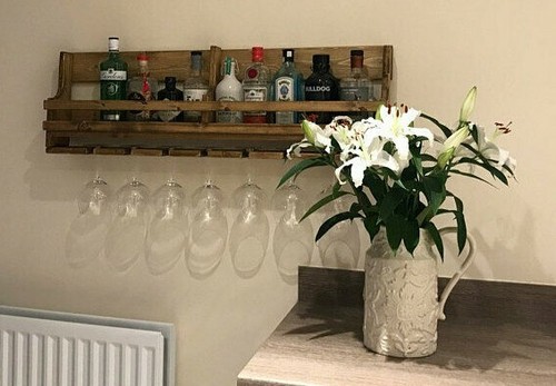 Reclaimed recycled wooden - , gin