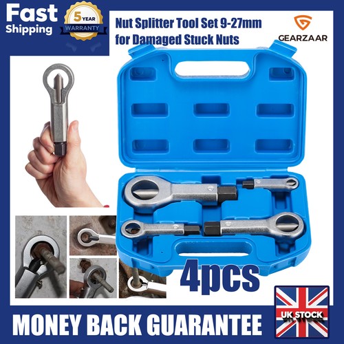 Heavy duty nut splitter set - duty,