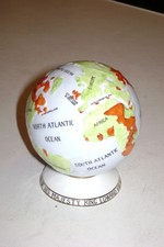 RARE 1937 Coronation of Edward VIII World Globe by Melba Bone China