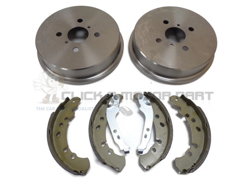 Rear brake drums and shoes - drums,