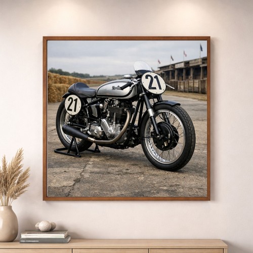1936 norton manx 500 vintage - norton,