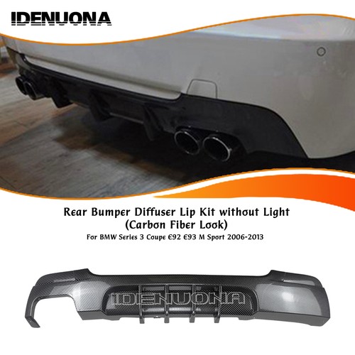 Carbon look rear - look, bumper