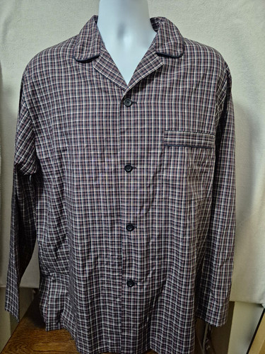 Man men check pyjama - man, men's
