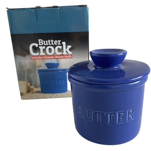 Prioritychef butter crock with - prioritychef,