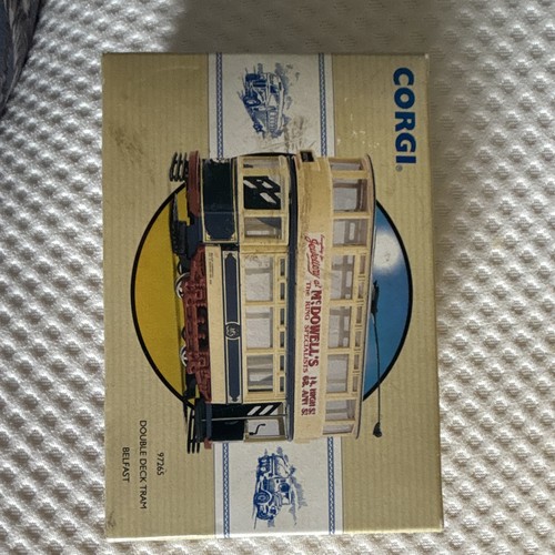 Corgi double decker tram - decker,