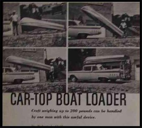 Car top boat - top, load