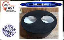 TWIN 10" SPARE WHEEL SUB ENCLOSURE BOX FALSE FLOOR  ALPINE JL JBL MTX FOCAL JVC