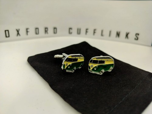 Camper van cufflinks - cufflinks,, gift