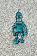 FUTURAMA - Robot Enamel Lapel
