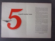 JAGUAR RANGE orig 1955 USA Mkt