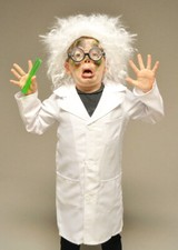 Childrens Mad Scientist White