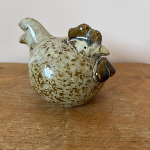 Studio pottery chubby chicken - studio,